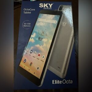 Sky Devices‎ Elite T8 Plus Black 32GB  GLASS SCRATCHED